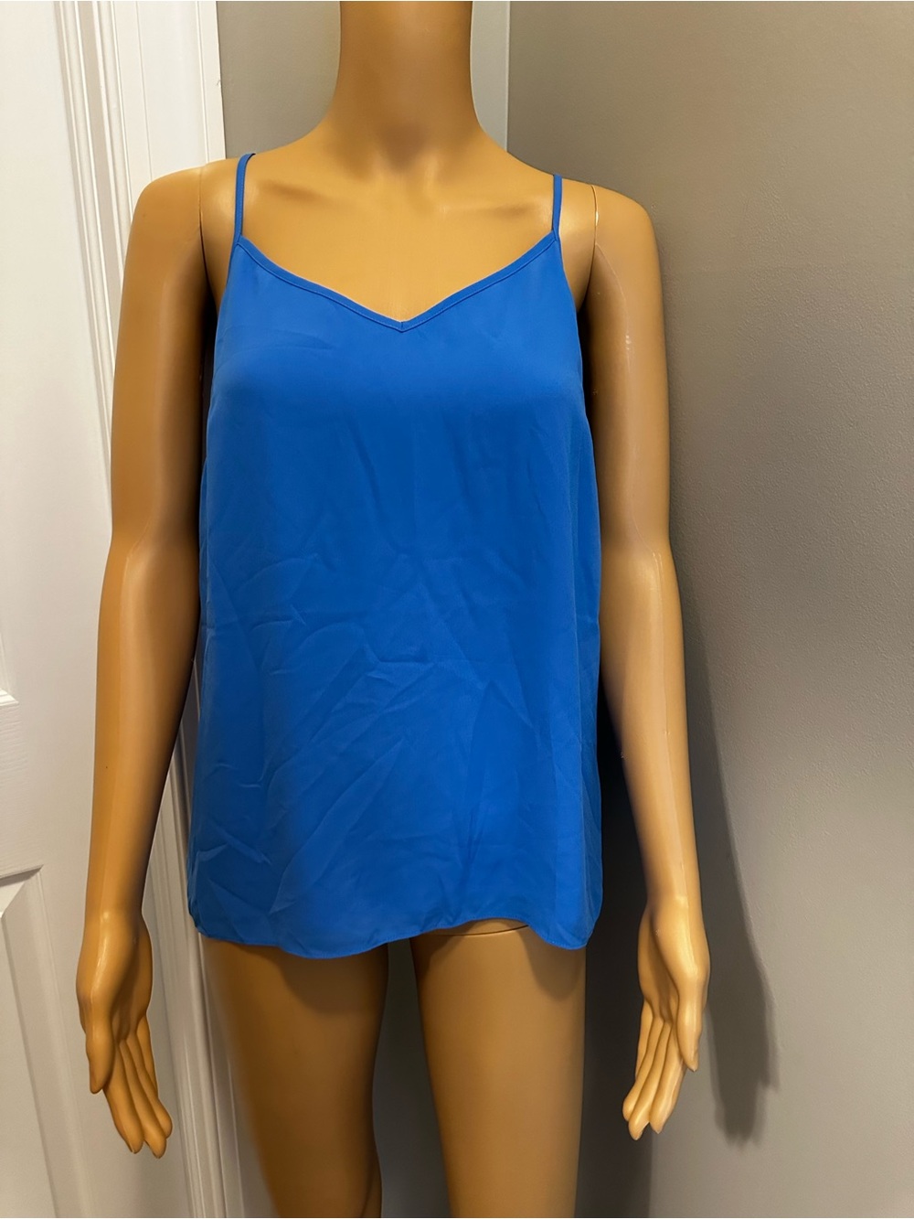 Lilly Pulitzer Royal Blue V-Neck Spaghetti Strap Cami